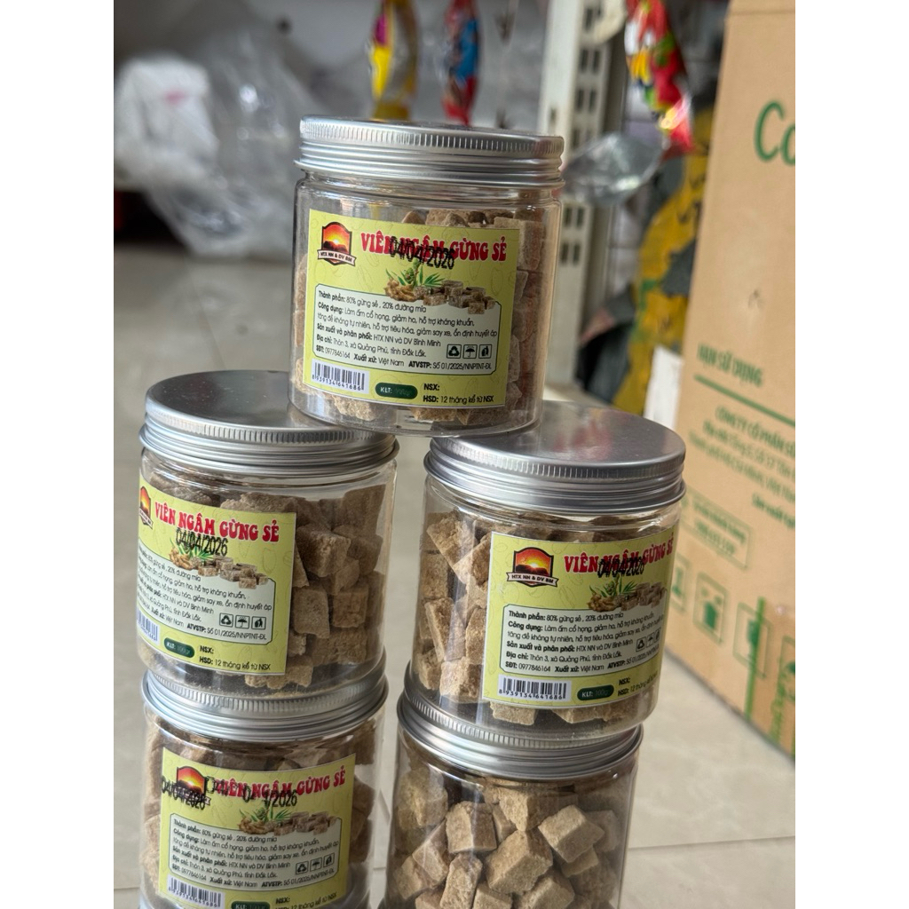 viên ngậm gừng