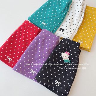 SẴN XANH DƯƠNG 150-order quảng châu-chân váy ngắn chấm bi đủ màu cho bé gái