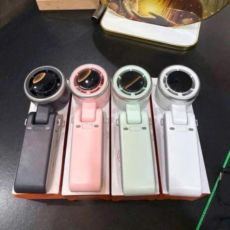Quạt cầm tay mini MG9 dung lượng pin 3600mAh 5 cấp độ gió quạt tích điện có thể gấp gọn màn hình hiển Led