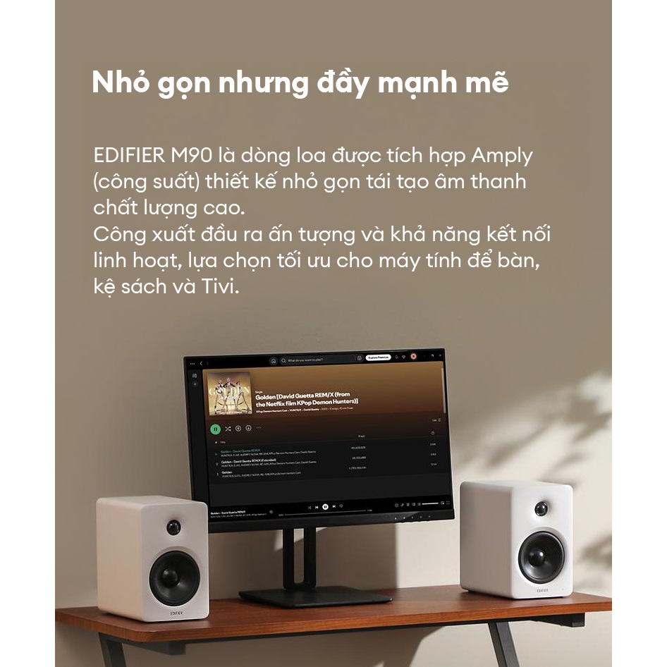 Loa Bluetooth Để Bàn M90 | Công Suất 100W | Thiết Kế Nhỏ Gọn | Bluetooth V6.0 | Bảo Hành 15 Tháng | BigBuy360 - bigbuy360.vn