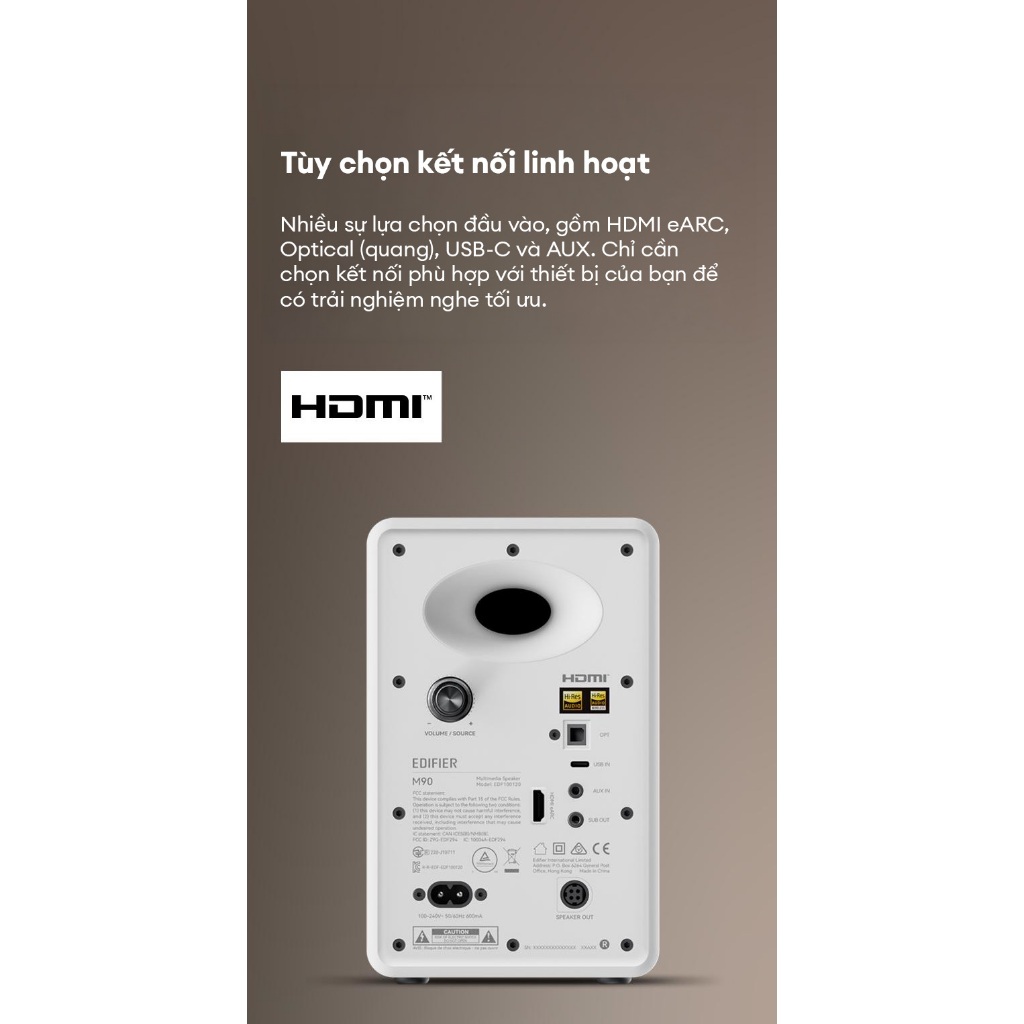 Loa Bluetooth Để Bàn M90 | Công Suất 100W | Thiết Kế Nhỏ Gọn | Bluetooth V6.0 | Bảo Hành 15 Tháng | BigBuy360 - bigbuy360.vn