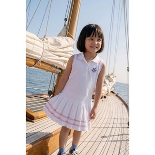 Đầm sát nách polo bé gái Rabity 952.091