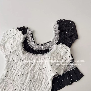 SẴN ĐEN 90,TRẮNG 120-order quảng châu- áo bèo điệu tay bó xinh cho bé
