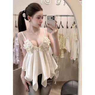 •𝙆𝙞𝙣𝙜𝙨𝙝𝙤𝙥𝙗𝙚𝙖𝙪𝙩𝙮•Áo Hai Dây Nơ Ngực Peplum QC