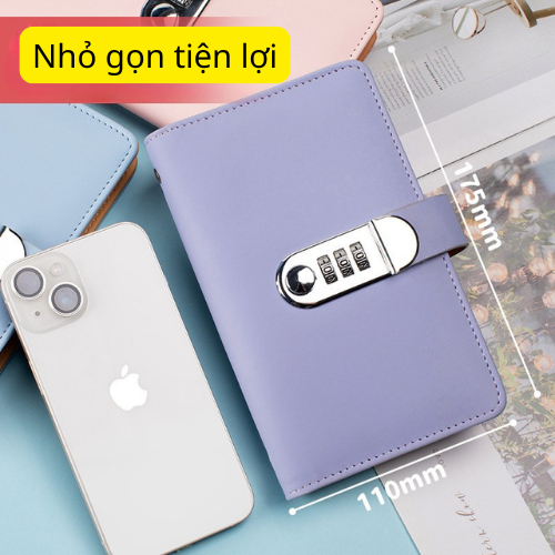 Sổ Tiết Kiệm Tiền Có Mật Khẩu, Sổ Tiết Kiệm Đựng Tiền 100 Ngày, Sổ Tiết Kiệm Tiền Có Túi Zip