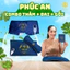 Combo Thảm + gối + đai ngải cứu Phúc An Chính hãng, hỗ trợ thư giãn, ngủ ngon, giảm nhức mỏi