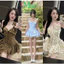MK_ Đầm váy ngắn, đầm xòe tulle dự tiệc Ren ngắn hai dây hoa đính vai có mút có lót quần mặc hè