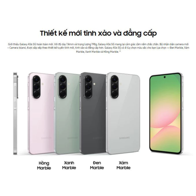 Điện Thoại Samsung Galaxy A56 5G 8GB/256GB Chính Hãng