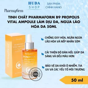 Tinh Chất Pharmaform B9 Propolis Vital Ampoule làm dịu da, ngừa lão hóa da 50ml