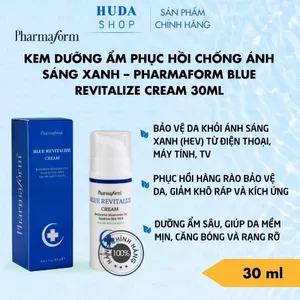 Kem dưỡng ẩm phục hồi chống ánh sáng xanh Pharmaform Blue Revitalize Cream 30ml
