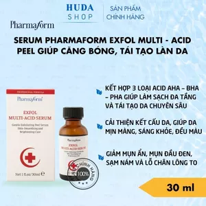 Serum giúp căng bóng, tái tạo làn da Pharmaform Exfol Multi - Acid Peel 30ml