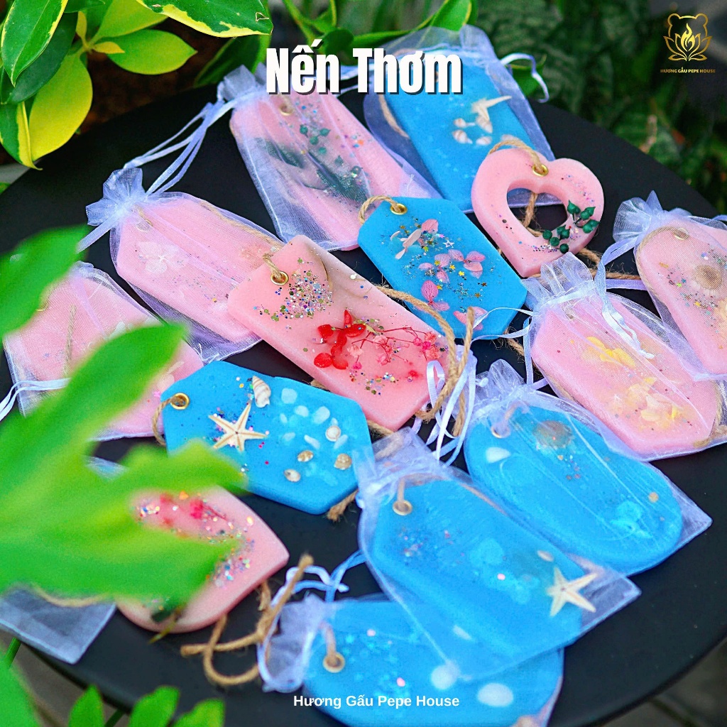 Sáp thơm treo tủ quần áo - khử mùi ,thơm lâu -dùng cho phòng ngủ ,nhà vệ sinh, tủ quần áo....