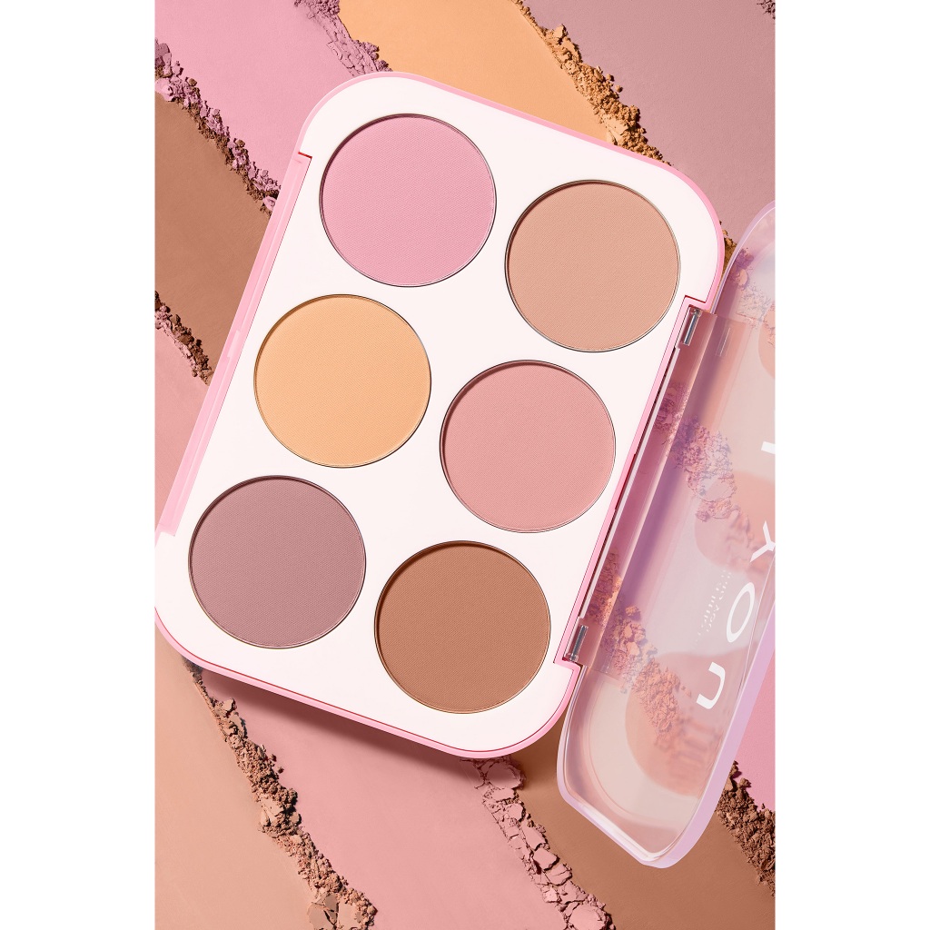 Bảng Má Hồng 6 Màu INTO YOU Lì Mịn, Lên Màu Chuẩn, Dễ Tán, Tone Tự Nhiên 15g