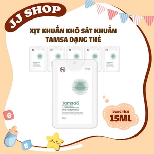 Xịt Rửa Tay Khô Sát Khuẩn TAMSA Hàn Quốc Dạng Thẻ Nhỏ Gọn Cho Bé Và Người Lớn [ Nội Địa Hàn ]