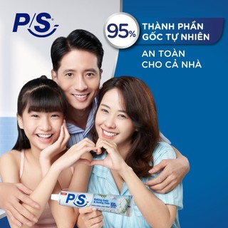 Bộ 3 Kem đánh P/S Răng Trắng Lành Tính + Bộ 2 bàn chải P/S Chuyên gia chăm sóc nướu