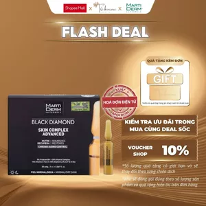 Tinh Chất Vitamin C 15% Chống Oxy Hoá, Trẻ Hóa & Làm Sáng Da MartiDerm Black Diamond Skin Complex Advanced