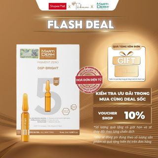 Ampoule Dưỡng Sáng Đều Màu Da MartiDerm Pigment Zero DSP Bright (Hộp Fullbox 5 Ống)
