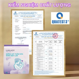 【MUA 1 TẶNG 1】Miếng Lót Thấm Sữa WAILADY (100 pcs) thấm hút tốt, an toàn cho da nhạy cảm, dùng cho mẹ bầu