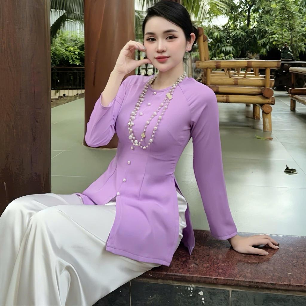 B.A25 - BÀ BA LỤA TRƠN TẦM Ý ( KÈM QUẦN )