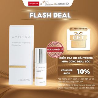Kem Dưỡng Chuyên Biệt Hỗ Trợ Trắng Sáng  Da Da Và Cải Thiện Sắc Tố Thâm, Nám NanoMD Cyntra 20ml