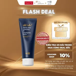 Sáp tẩy trang sạch sâu oh!oh! Divine Blue Cleansing & Massaging Balm