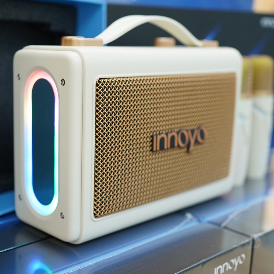 Loa Bluetooth Innoyo S2 - Kèm 2 Micro Hát Karaoke (Quà tặng Reno15 Series)