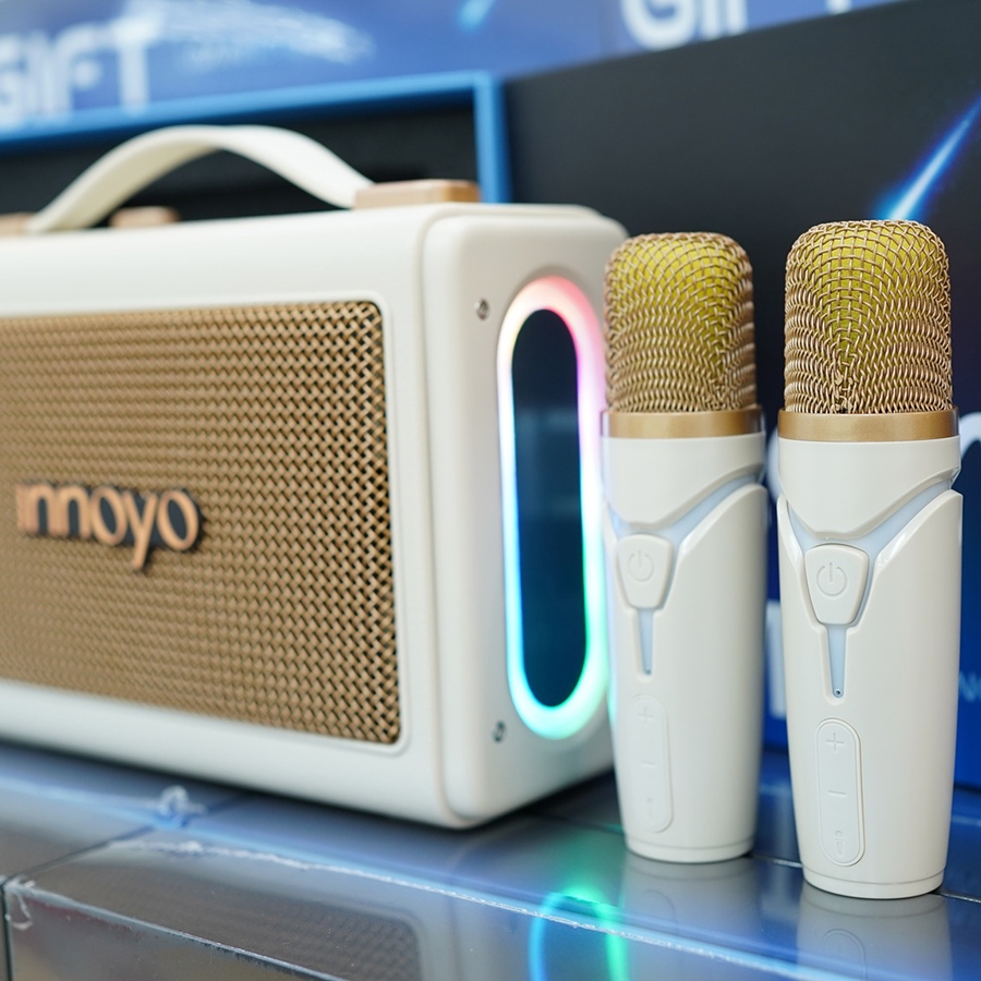 Loa Bluetooth Innoyo S2 - Kèm 2 Micro Hát Karaoke (Quà tặng Reno15 Series)