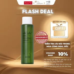 Nước Cân Bằng oh!oh!, Làm Sạch Và Chống Oxy Hóa oh!oh! EOX Defending Tonique with Allantoin & Chamomile Extract 150ml