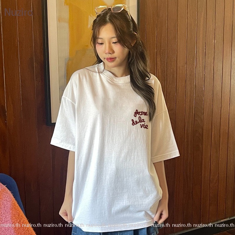 BOOM🔥Áo thun nữ kiểu hàn quốc form rộng tay lỡ cổ tròn cotton mát - hè hot trend in cách dễ thương- Local brand #12