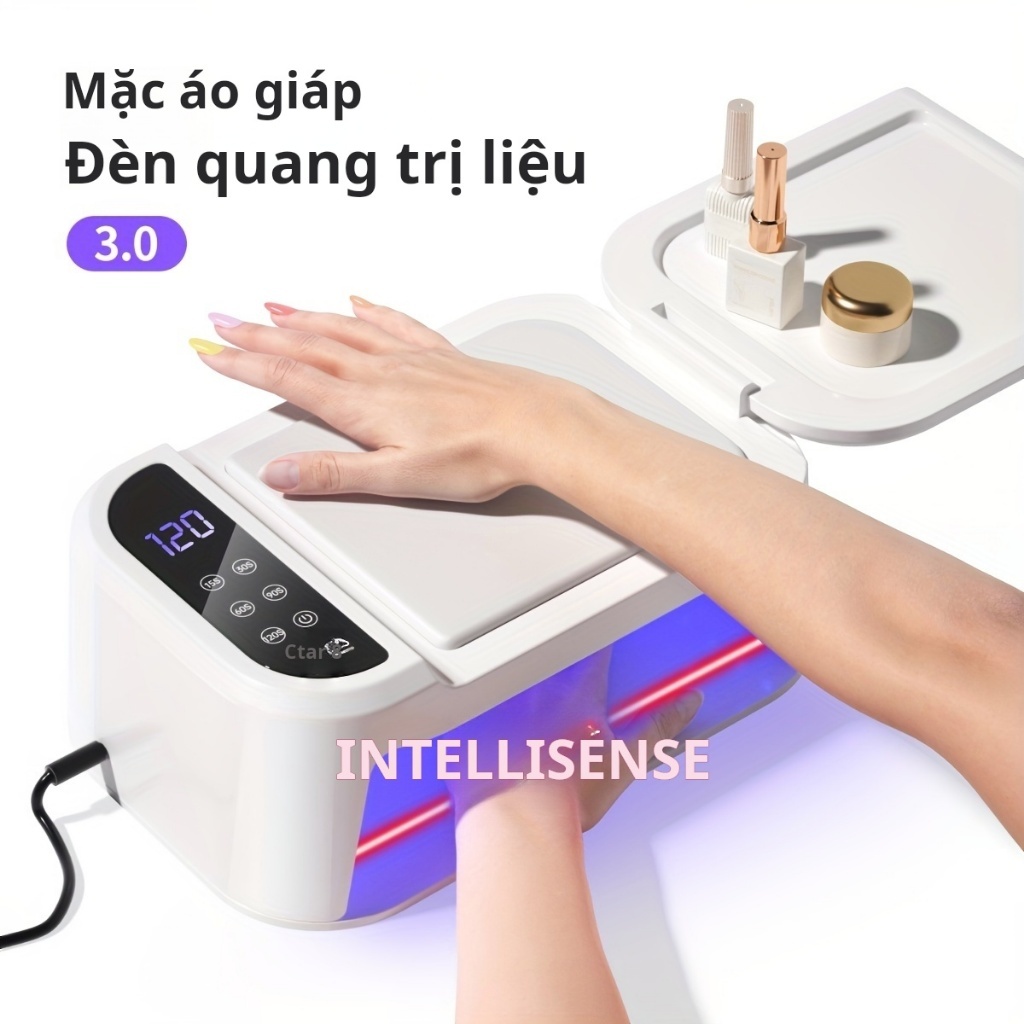 cta8 Đèn sấy móng  có dung tích lớn, sấy nhanh và công suất cao, rất phù hợp cho các tiệm làm móng.