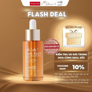 Serum Niacinamide 23% Dành Cho Da Thâm, Nám, Lão Hoá oh!oh! Daily Nia23 Advanced Correcting 30ml