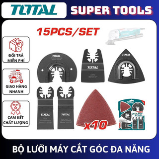 TOTAL Bộ lưỡi máy cắt gọc đa năng TAKTMT1502 <HÀNG CHÍNH HÃNG>