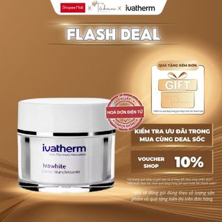 Kem Dưỡng Ẩm Làm Sáng Da Và Cải Thiện Sắc Tố Thâm Sạm Ivatherm Ivawhite Whitening Cream