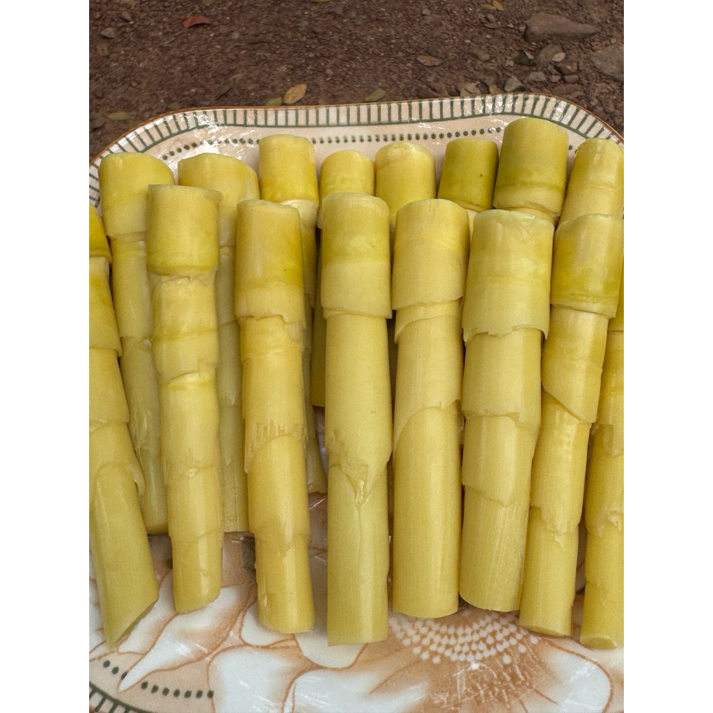1kg Đọt Măng Trúc Ngọt - Luộc Hút Chân Không
