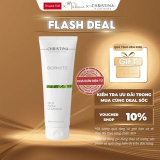Sữa Rửa Mặt Làm Sạch, Mịn Và Dịu Da Christina Bio Phyto – 1 Mild Facial Cleanser
