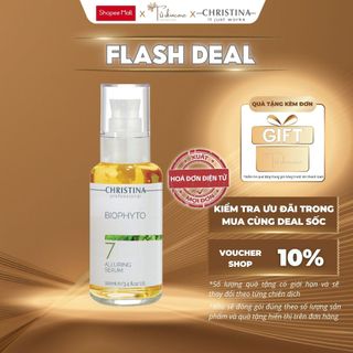 Serum Christina Giảm Nếp Nhăn, Căng Bóng Da BIO PHYTO – 7 Alluring Serum 100ml