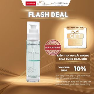 Serum Cấp Ẩm Sâu, Làm Dịu Và Giảm Đỏ Da Christina Total Serenity Serum 50ml