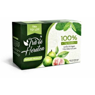 Trà Búp Ổi Giảm Cân,hỗ trợ tiêu hóa,giảm mỡ máu tiểu đường hộp 50 túi lọc hàng chính hãng công ty xuất xứ rõ ràng