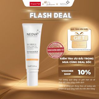 Kem Nền Chống Nắng Vật Lý Bảo Vệ Da Khỏi Tia UVA/UVB Neova Silc Sheer 2.0 SPF40 74ml
