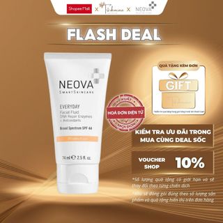 Kem Chống Nắng Phổ Rộng Bảo Vệ Và Cấp Cấp Ẩm Da Neova Everyday SPF 44 74ml