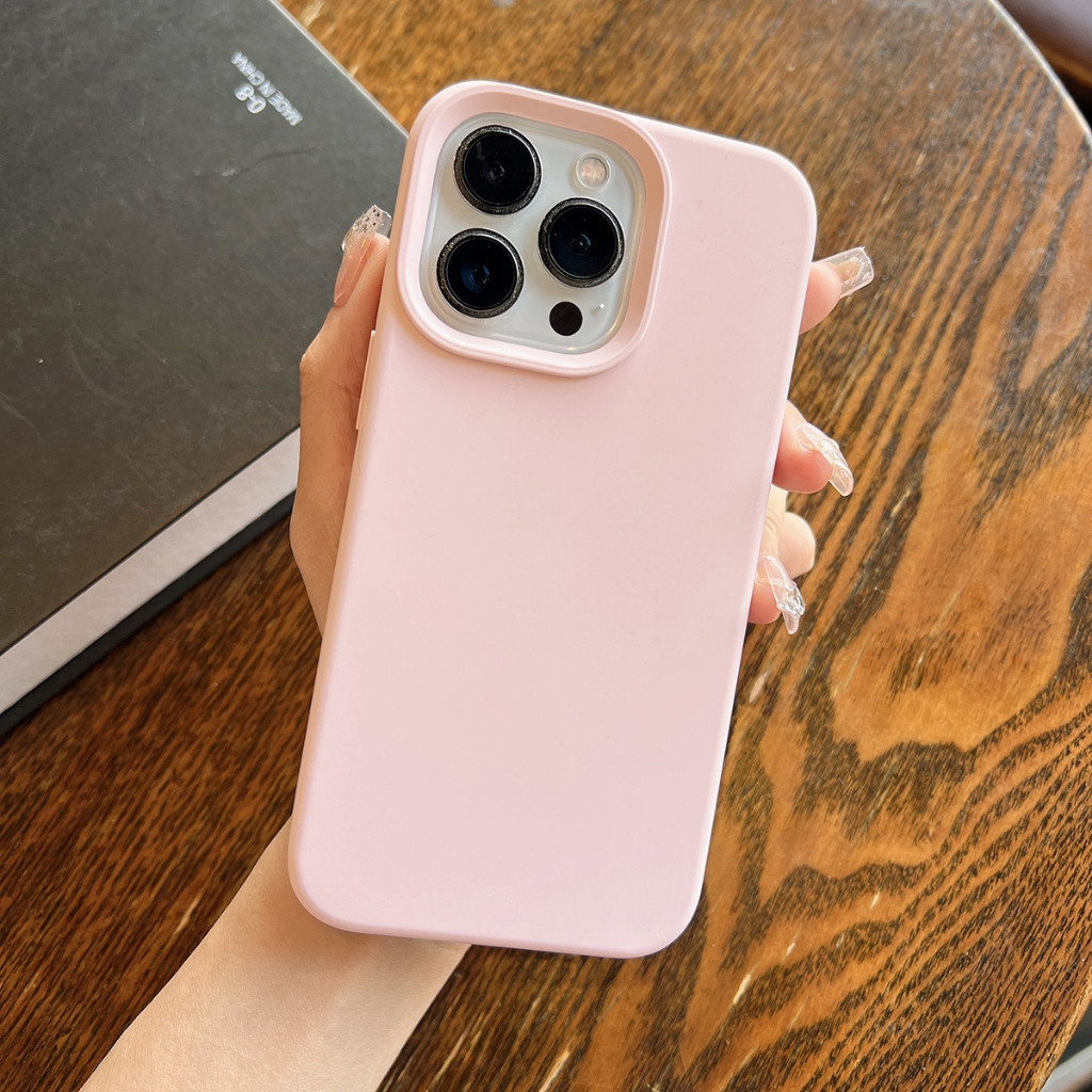 Ốp Lưng iPhone TPU Mềm Chống Bẩn, Lót Nhung, Bảo Vệ Camera - IP 7/8/X/XS/11/12/13/14/15/16/17/Plus/Pro/Max (Không LOGO)