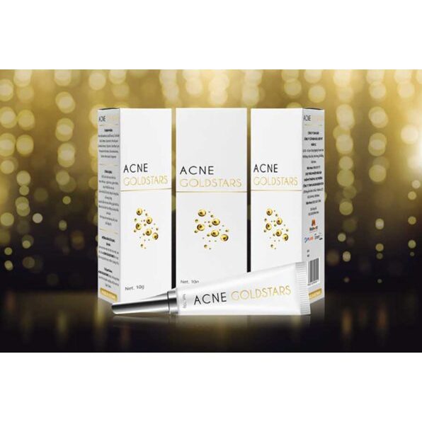 Kem Ngăn ngừa mụn Mediworld Acne Goldstar hỗ trợ chăm sóc và xử lý các loại mụn
