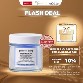 Kem dưỡng Comfort Zone Cấp Ẩm Chuyên Sâu Comfort Zone Hydramemory Rich Sorbet Cream 50ml