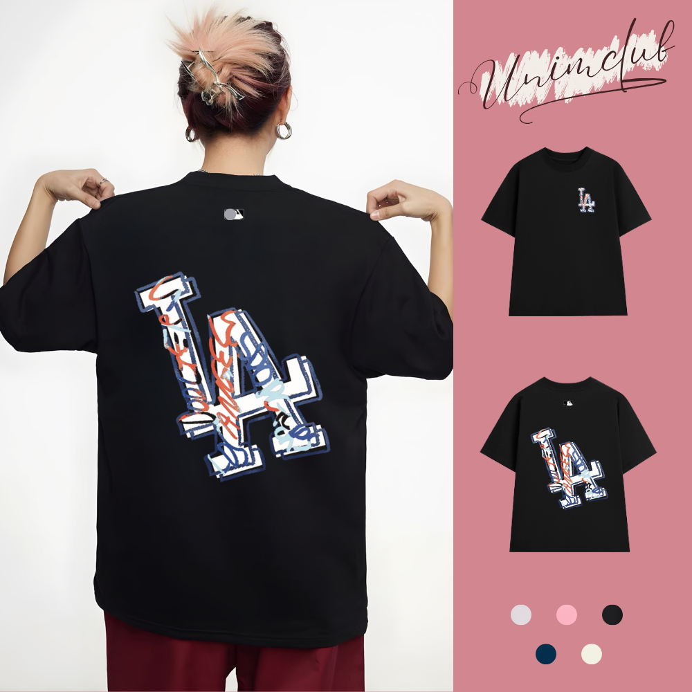 Áo Thun NYC LA Los Angeles Newyork City Unim Club Chất Liệu Cotton Cao Cấp Form Rộng Hình In Chống Bong