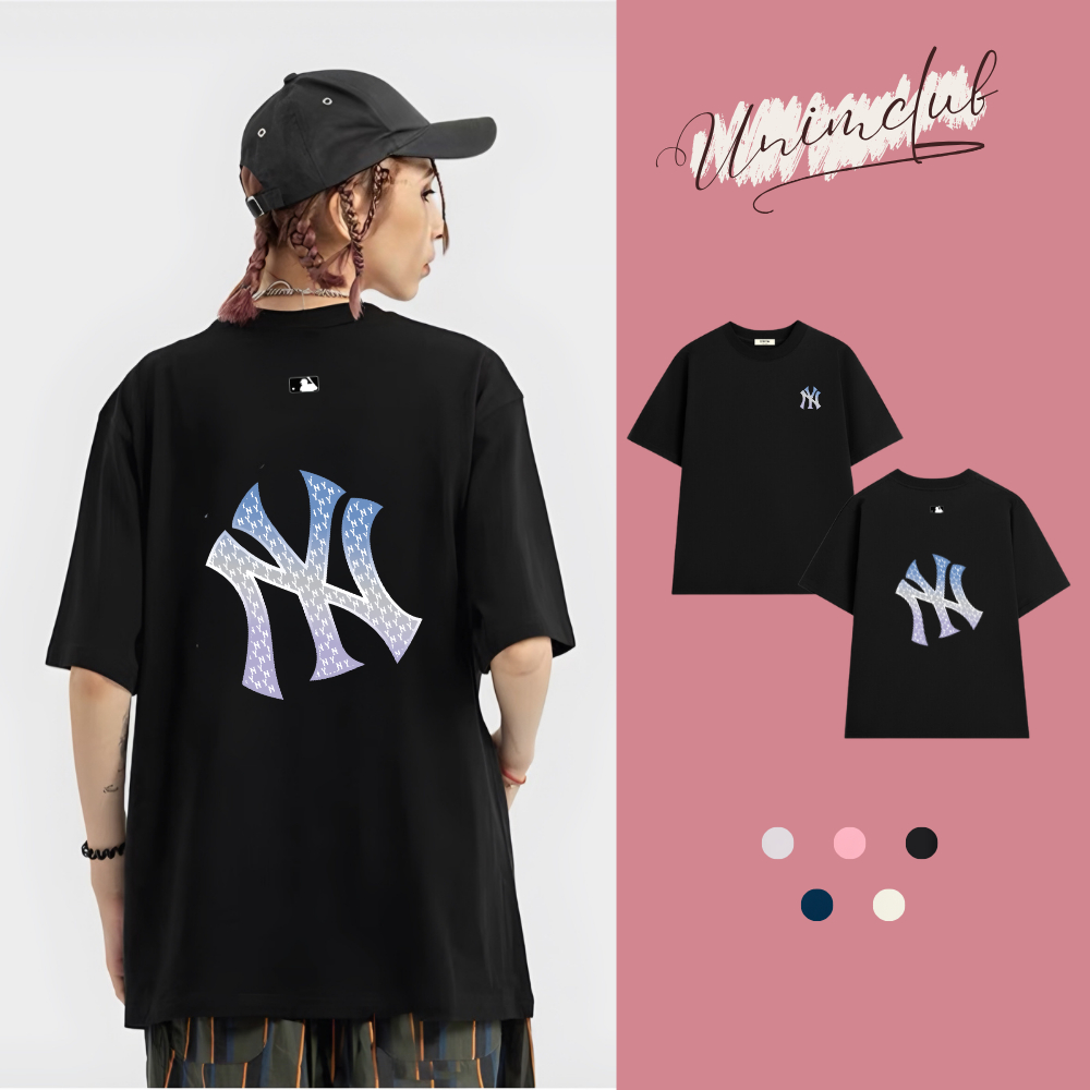 Áo Thun LA Los Angeles NewYork City Boston Unim Club Form Áo Rộng Cotton Cao Cấp Co Giãn 2 Chiều Hình In Chống Bong