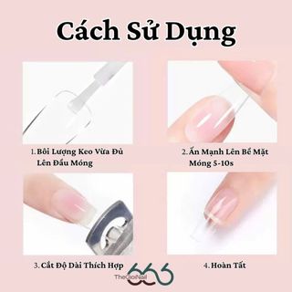 Keo Dán Móng MXBON 7G Chính Hãng - Keo Dán Nail Siêu Dính Nhanh Khô Độ Bền Cao Dành Cho Thợ Nail THEGIOINAIL666
