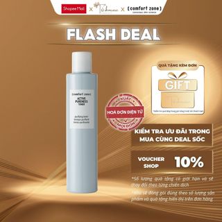 Nước Cân Bằng Da Giúp Tái Tạo, Làm Dịu Và Thanh Lọc Da Comfort Zone Active Pureness Toner 200ml