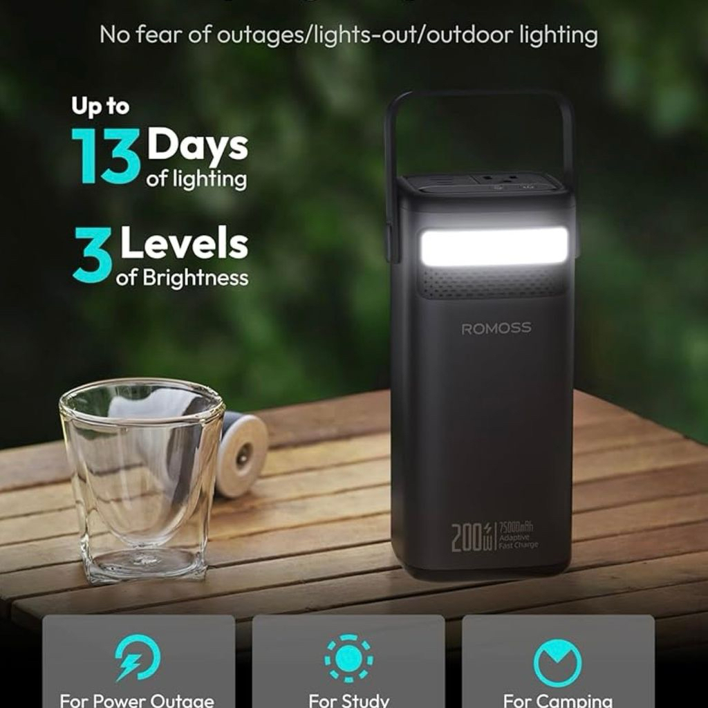 Sạc dự phòng 75000mAh ROMOSS PMT705 công suất 280W | BigBuy360 - bigbuy360.vn