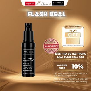 Kem Dưỡng Tái Tạo Trẻ Hóa Da Màng Đáy Revision Skincare D-E-J Night Face Cream 14g
