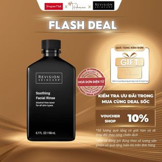 Toner Cấp Ẩm, Làm Dịu Và Cân Bằng Độ PH Cho Da Revision Soothing Facial Rinse 198ml